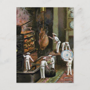 Cartão Postal Vintage Victorian