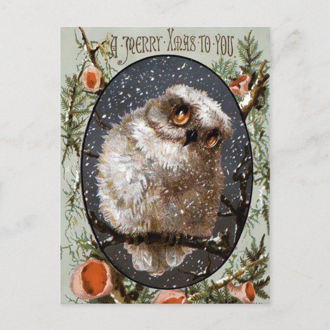 Cartão Postal Vintage Victorian (Frente)