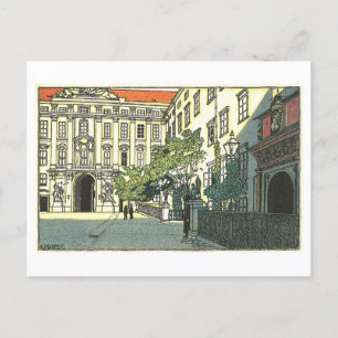 Cartão postal Vintage Viena Hofburg