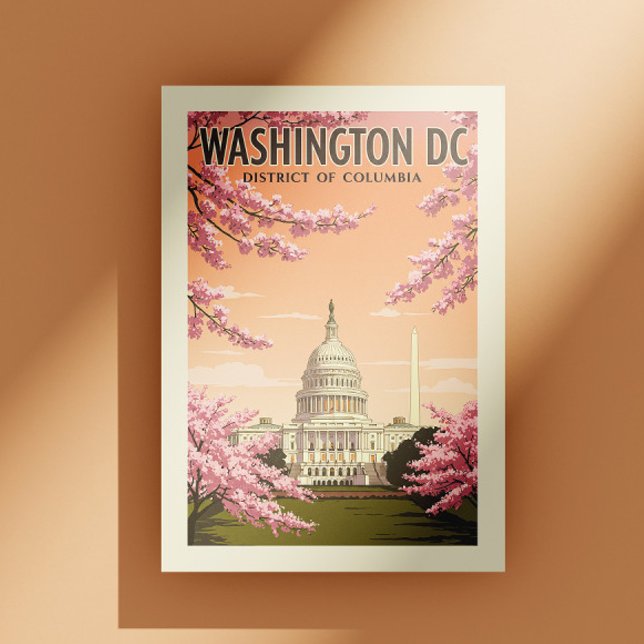 Cartão Postal Vintage Washington D.C. (Criador carregado)