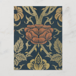 Cartão Postal Vintage William Morris Rosa e Lily