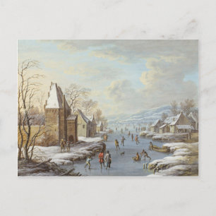 Cartão postal Vintage Winter