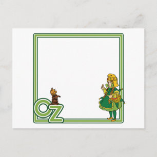 Cartão Postal Vintage Wizard of Oz; Dorothy e Toto