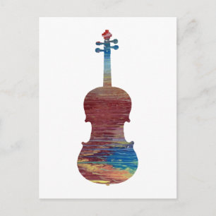 Cartão Postal Viola