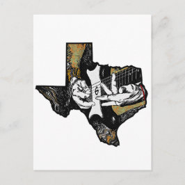 Cartão Postal Violão do Texas