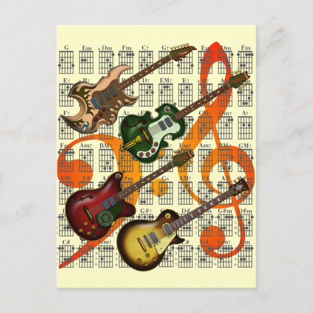 Cartão Postal Violão e Corda 07 (Frente)
