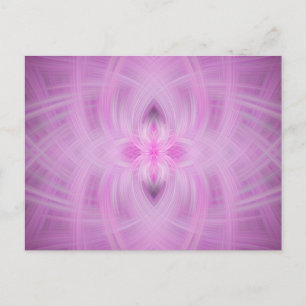 Cartão Postal VIOLET - Fractal Art -
