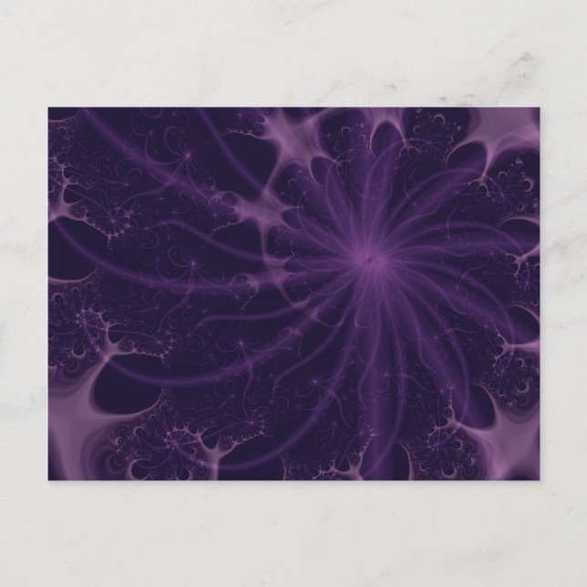 Cartão Postal Violet Storm (Frente)