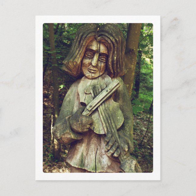 Cartão Postal Violinista (Frente)