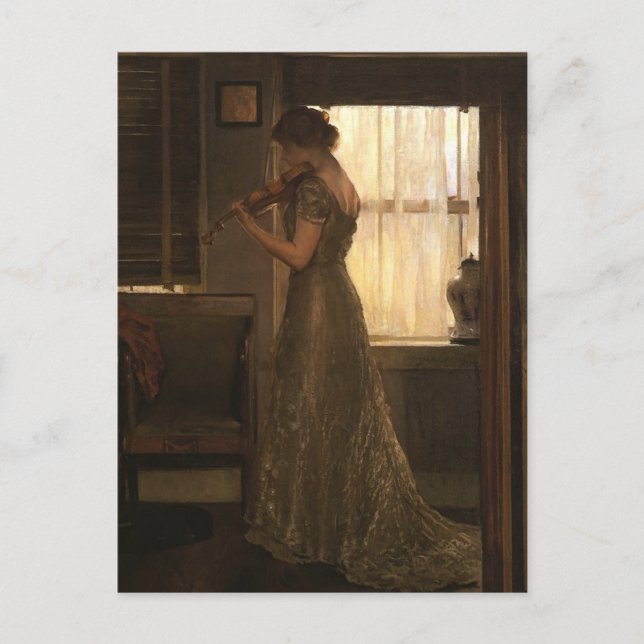 Cartão Postal Violinista (Frente)