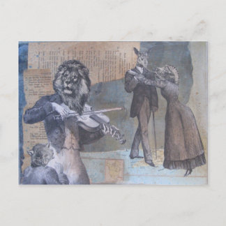 Cartão Postal Violinista