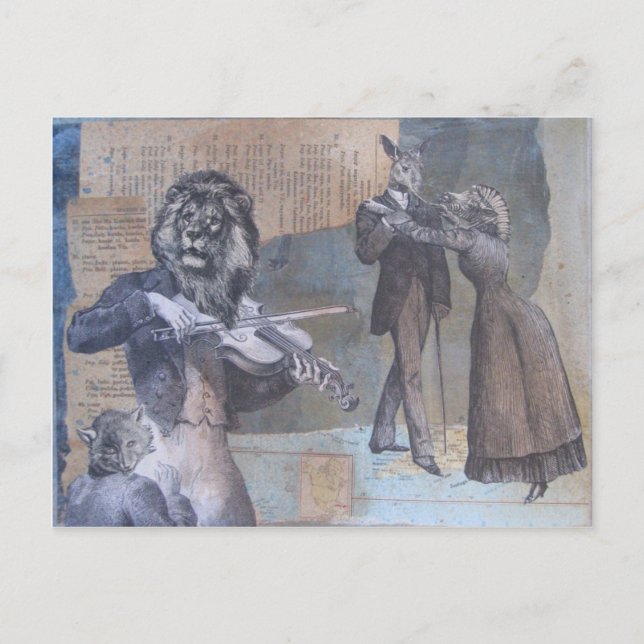 Cartão Postal Violinista (Frente)