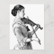 Violinista Vintage