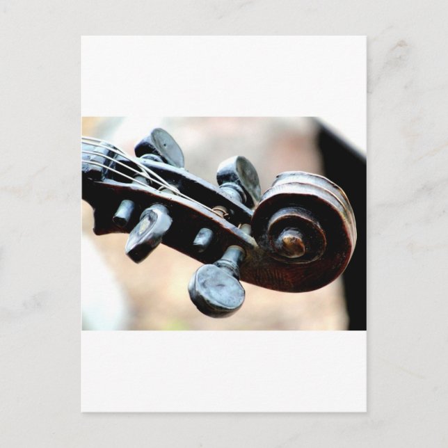 Cartão Postal Violino (Frente)