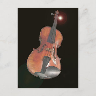 Cartão Postal violino
