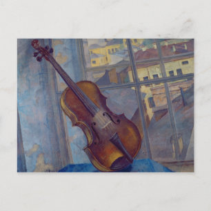 Cartão Postal Violino, 1918