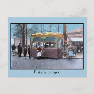 Cartão Postal virada do século da friterie