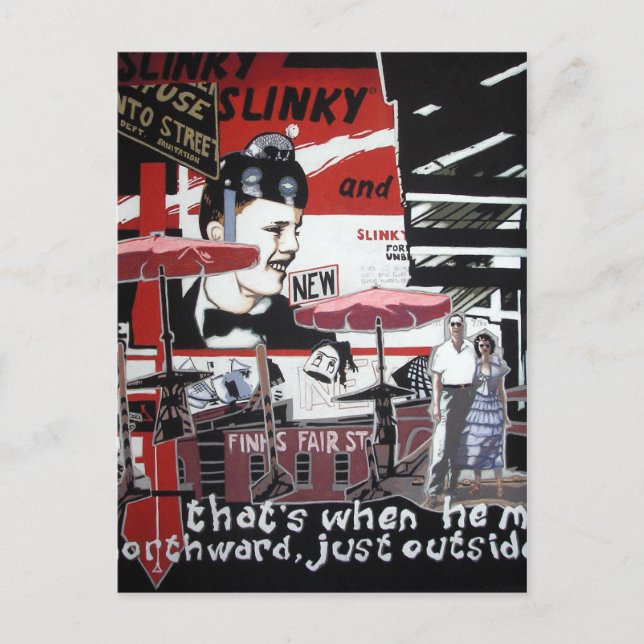 Cartão Postal Virando Cartão-Postal Esquerdo (Frente)