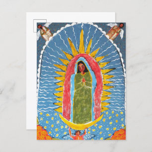 Cartão Postal Virgem de Guadalupe
