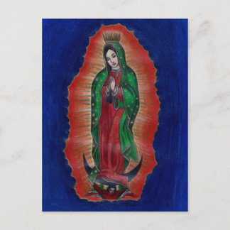 Cartão Postal Virgem de Guadalupe
