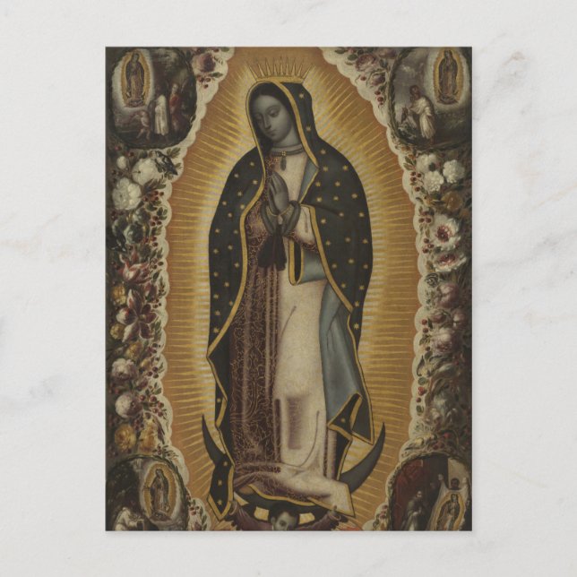Cartão Postal Virgem de Guadalupe (Frente)