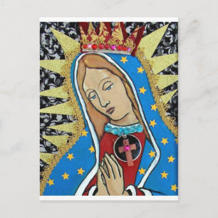 Cartão Postal Virgem de Guadalupe