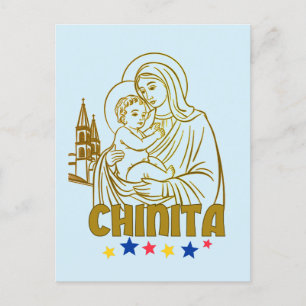 Cartão Postal Virgen de la Chinita - Iconic Maracaibo, Venezuela