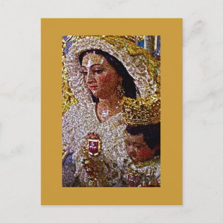 CARTÃO POSTAL VIRGEN DE LAS MERCEDES