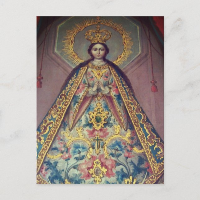 Cartão Postal Virgen de Zapopan (Frente)
