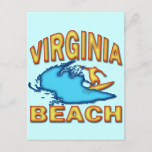 CARTÃO POSTAL VIRGINIA BEACH