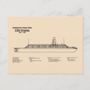 Cartão Postal Virgínia CSS - Planos de Impressão Bluetooth de En