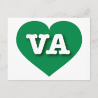 Virginia Green Heart - Eu amo VA