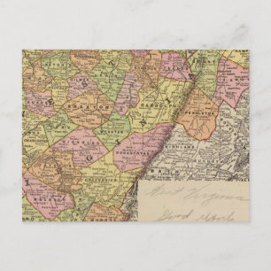 Cartão Postal Virgínia Ocidental