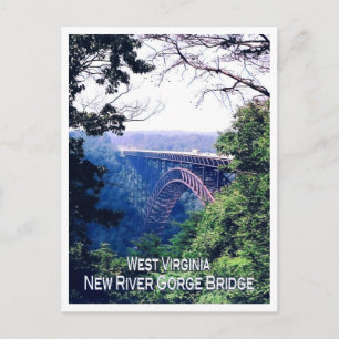 Cartão Postal Virgínia Ocidental - Eua - Mosaico -