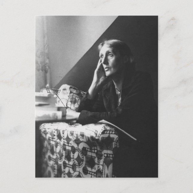 Cartão Postal Virginia Woolf (Frente)
