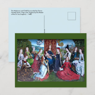 Cartão Postal Virgo inter Virgines (M 070)