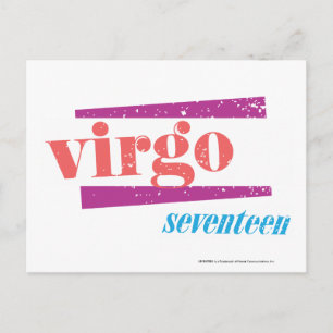 Cartão Postal Virgo LtPink