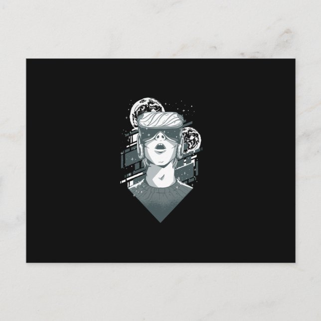 Cartão Postal Virtual Reality VR (Frente)