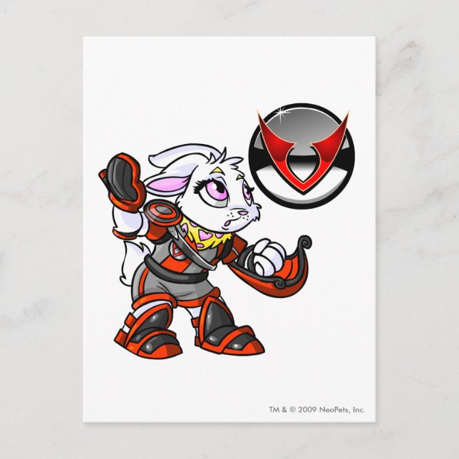 Cartão Postal Virtupets Space Station Team Captain 1 (Frente)