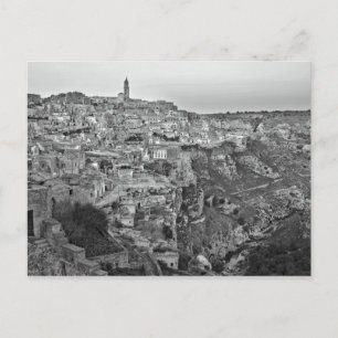Cartão Postal Visão cênica de Matera