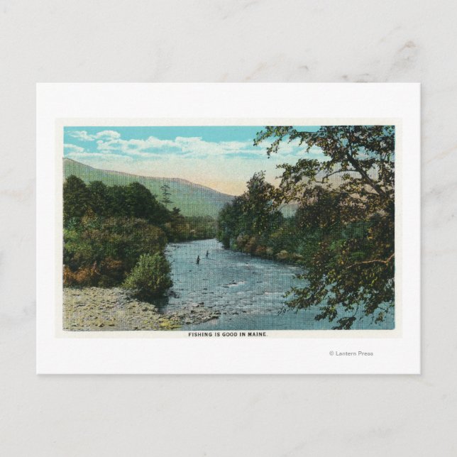 Cartão Postal Visão Cêntica da Boa Pesca (Frente)