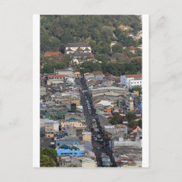 Cartão Postal Visão cêntrica de Kandy, Sri Lanka