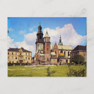 Cartão Postal Visão da Catedral de Wawel