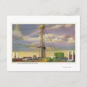 Cartão Postal Visão da Ciência Social e do Céu