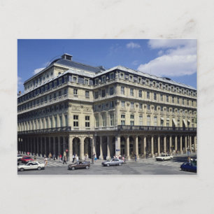 Cartão Postal Visão da fachada do Teatro Francais