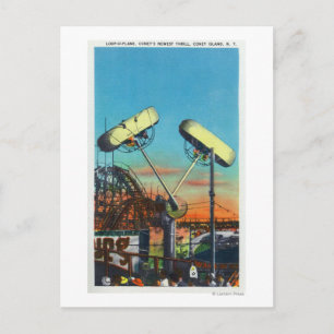 Cartão Postal Visão da pista de loop-o-plano nº 1