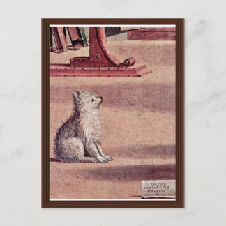 Cartão Postal Visão Da Rua. Augustine, Detalhe De Carpaccio Vitt