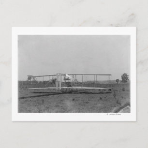 Cartão Postal Visão de Fechamento do Plano dos Irmãos Wright