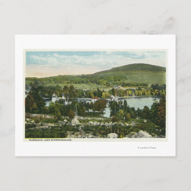 Cartão Postal Visão de Glendale (Frente)