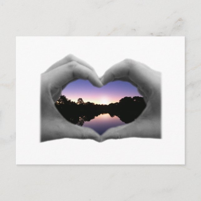 Cartão Postal Visão do amor (Frente)